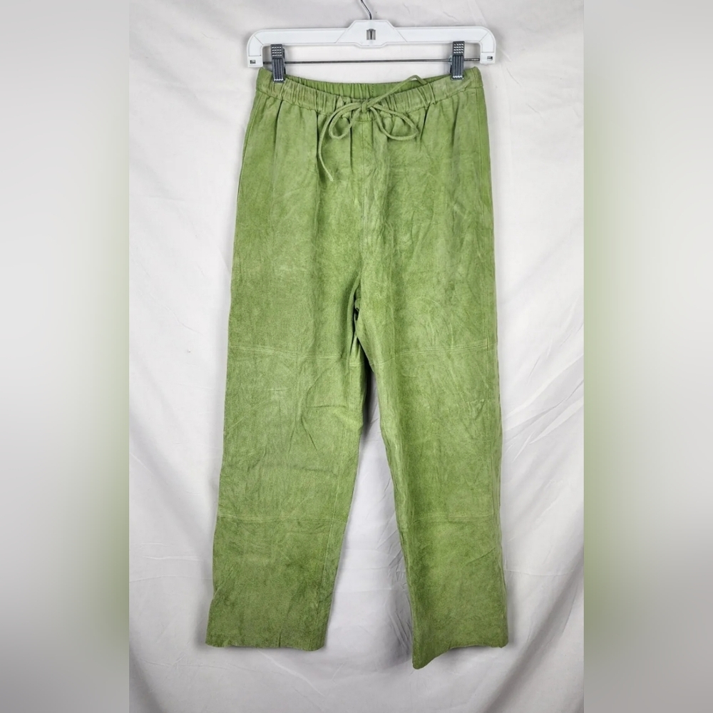 Terry Lewis Classic Luxuries Women's Lined 100% Genuine Leather Pants sz 6P